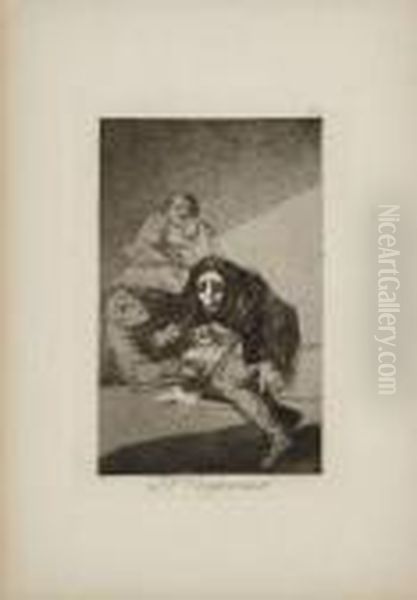 El Vergonzoso Oil Painting by Francisco De Goya y Lucientes