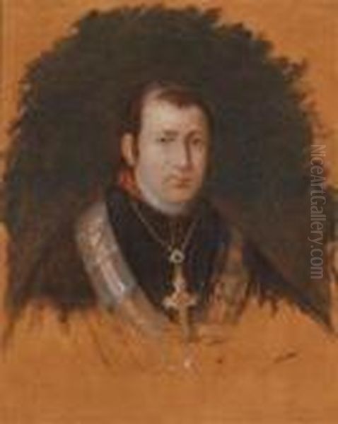 Portrait Of A Prelate Oil Painting by Francisco De Goya y Lucientes