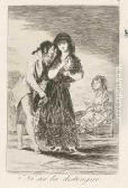 Los Caprichos Oil Painting by Francisco De Goya y Lucientes