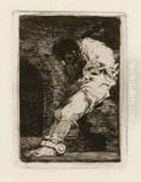 Si Esdelinquente Que Muera Presto - If He Is Guilty, Let Him Diequickly Oil Painting by Francisco De Goya y Lucientes