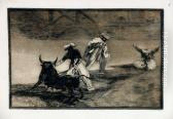 Escena De Tauromaquia Oil Painting by Francisco De Goya y Lucientes