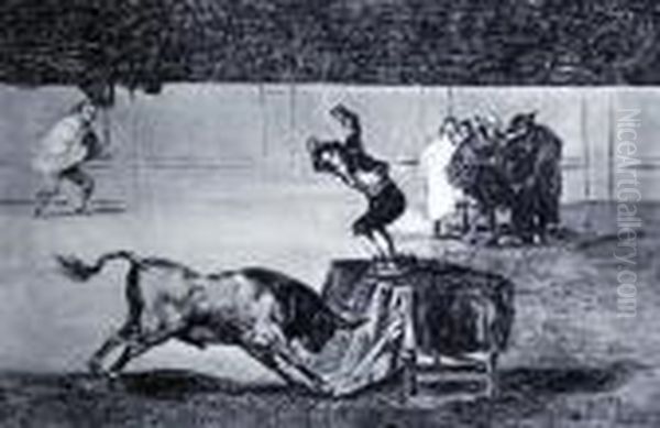 La Tauromaquia Edition Editorial Jano Oil Painting by Francisco De Goya y Lucientes