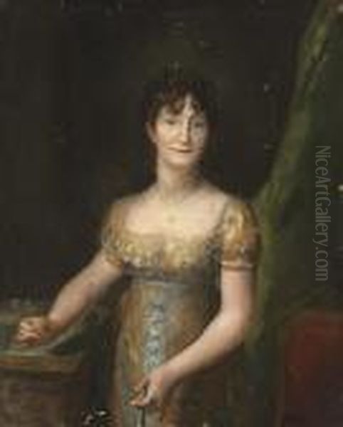 Portrait Of A Lady Oil Painting by Francisco De Goya y Lucientes