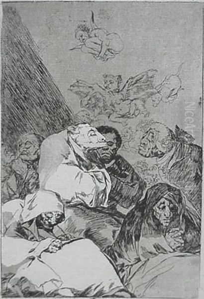 Babarroxa Oil Painting by Francisco De Goya y Lucientes