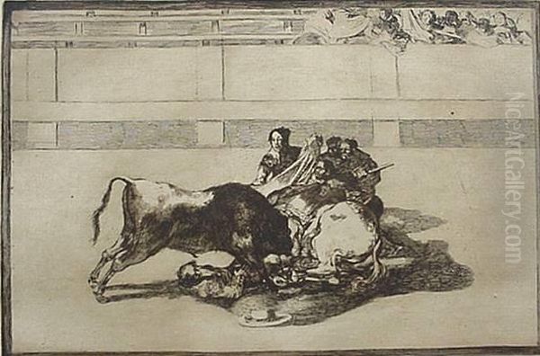 La Tauromaquia- Oil Painting by Francisco De Goya y Lucientes