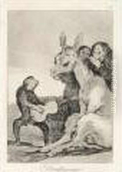 Bravisimo Oil Painting by Francisco De Goya y Lucientes