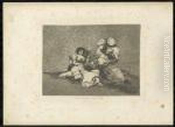 Untitled Oil Painting by Francisco De Goya y Lucientes