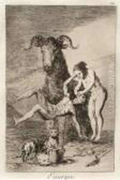 Ensaryos. Oil Painting by Francisco De Goya y Lucientes