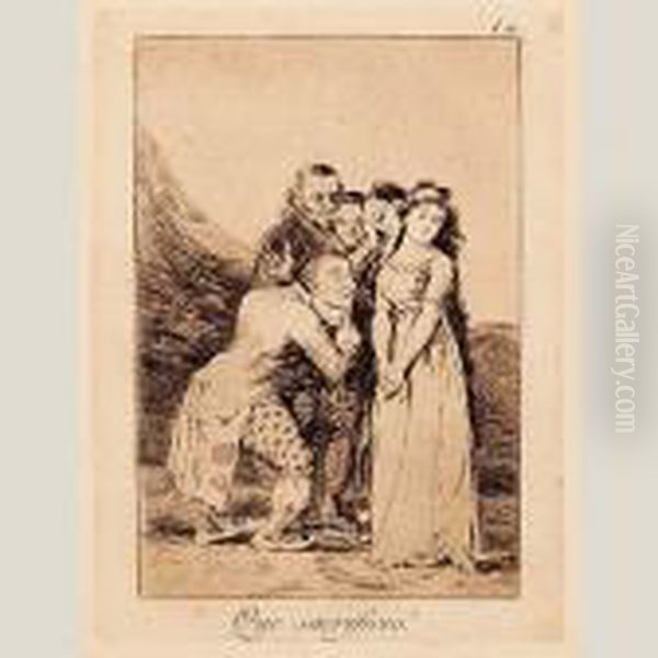 Que Sacrificio Oil Painting by Francisco De Goya y Lucientes