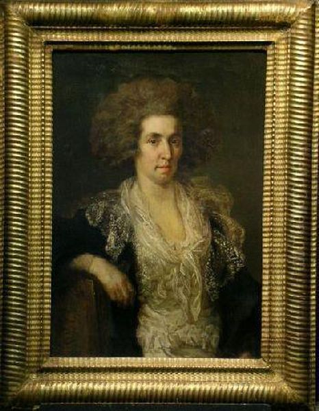 Portrait Of A Woman Oil Painting by Francisco De Goya y Lucientes