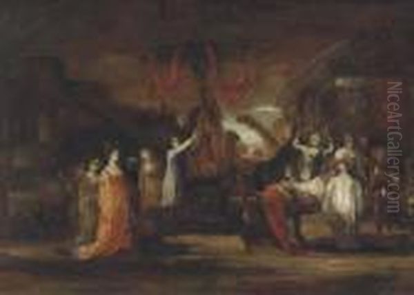 A Scene Of Pagan Worship Oil Painting by Francisco De Goya y Lucientes