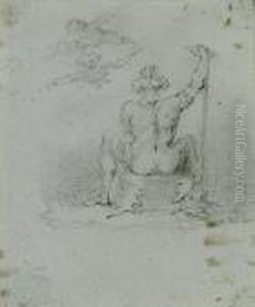 Study Of Fantastic Creatures Oil Painting by Francisco De Goya y Lucientes