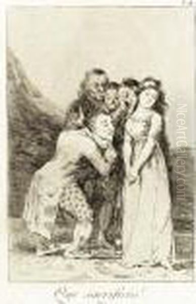 Tantalo; Que Sacrificio! Oil Painting by Francisco De Goya y Lucientes