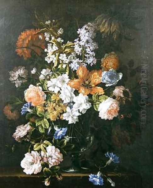 Still Life of Flowers 2 Oil Painting by Jean-Baptiste Monnoyer