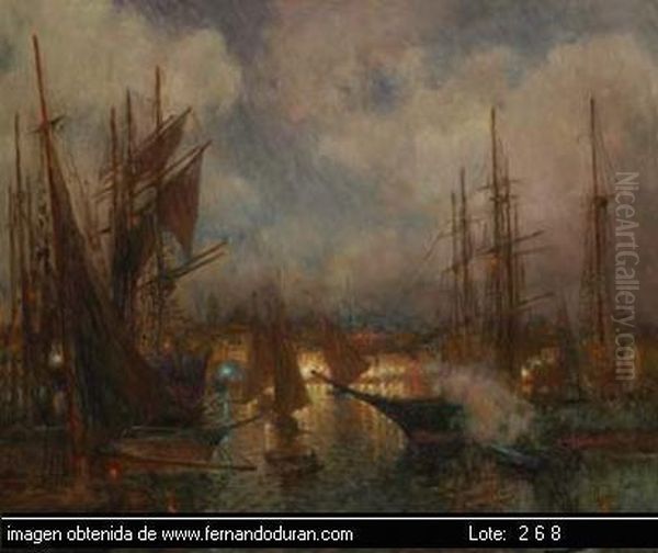 Descripcion De La Obra: Oil Painting by Luis Graner Arrufi