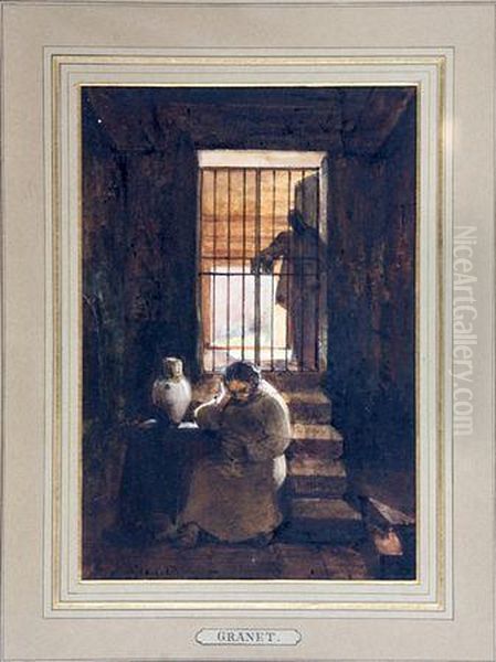 Le Prisonnier Oil Painting by Francois-Marius Granet