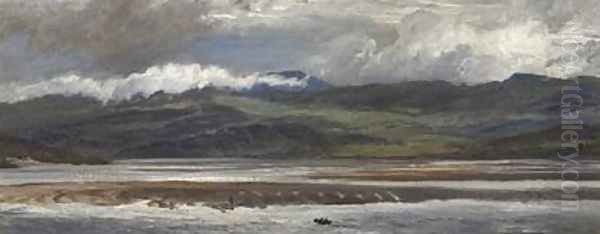 After Rain 1872 Oil Painting by Henry Moore