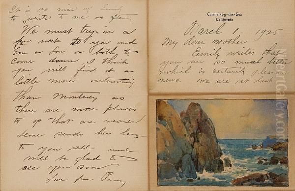 Illustrated Letter by Percy Gray