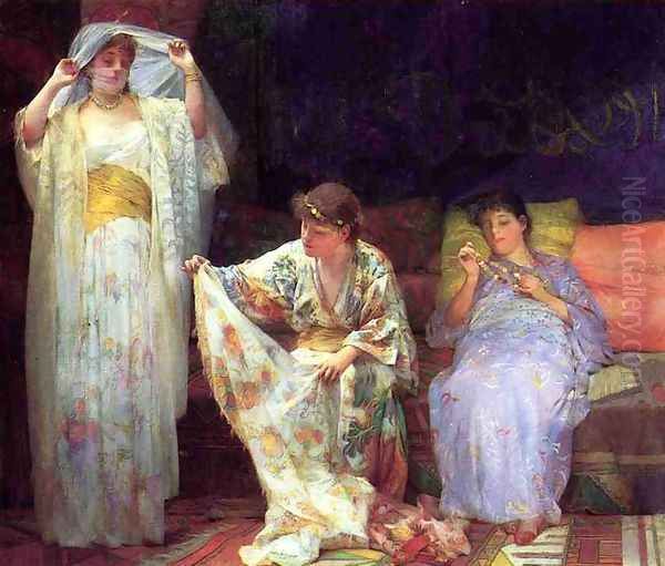 The Harem Oil Painting by Henry Siddons Mowbray