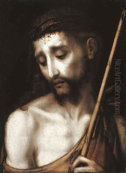 Ecce Homo 2 Oil Painting by Luis de Morales