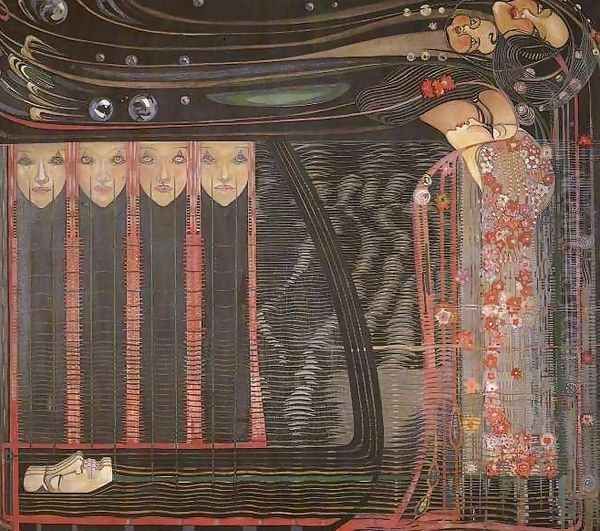 The Opera of the Seas Oil Painting by Margaret Macdonald