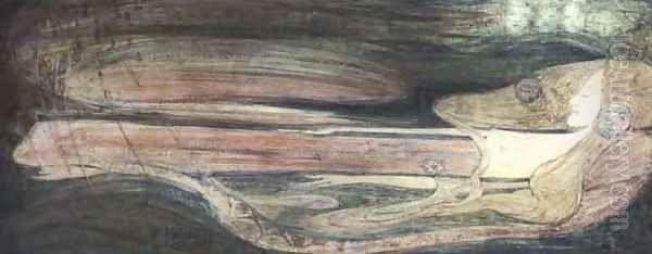 Ophelia Oil Painting by Margaret Macdonald