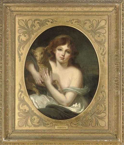 Innocence Oil Painting by Jean Baptiste Greuze