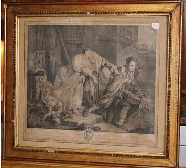 Le Geste Napolitain Oil Painting by Jean Baptiste Greuze