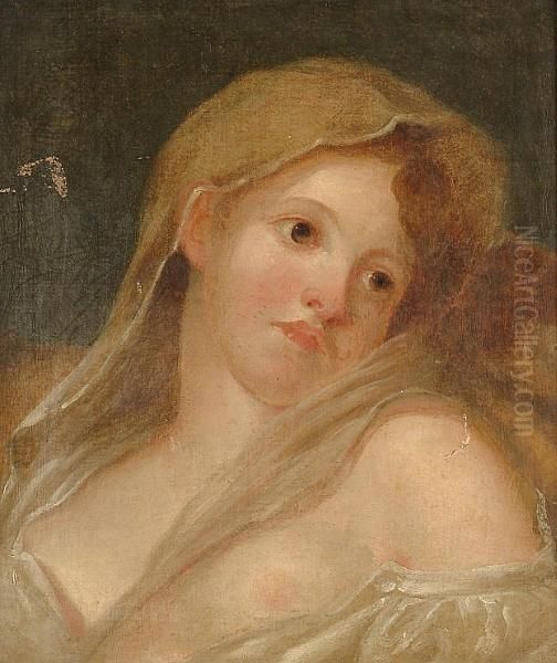 The Dreamer Oil Painting by Jean Baptiste Greuze