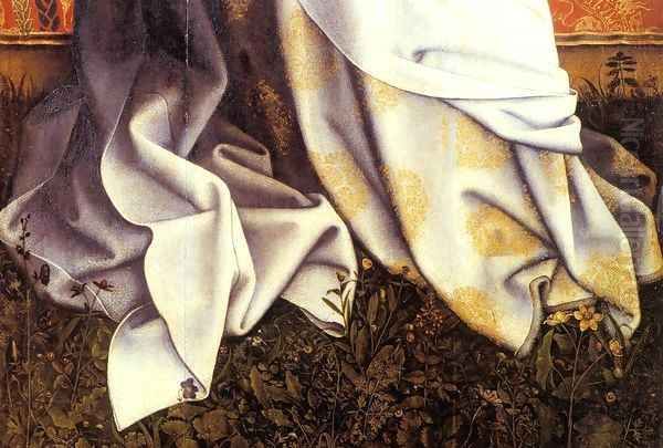 Virgin and Child (detail) Oil Painting by Robert Campin