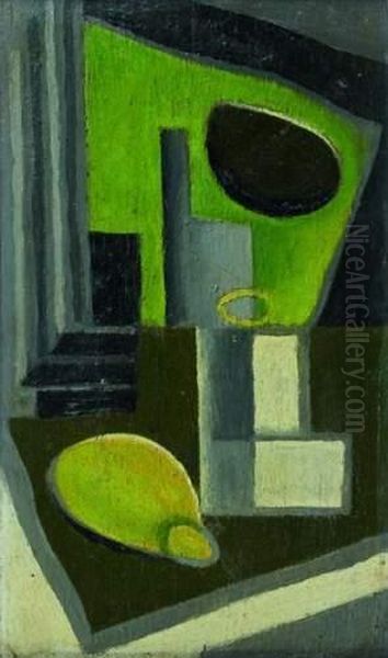 Verre Et Citron Oil Painting by Juan Gris