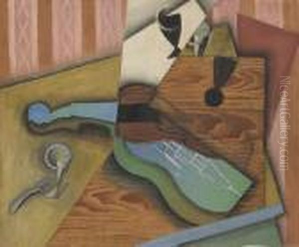 Le Violon
Signe Oil Painting by Juan Gris