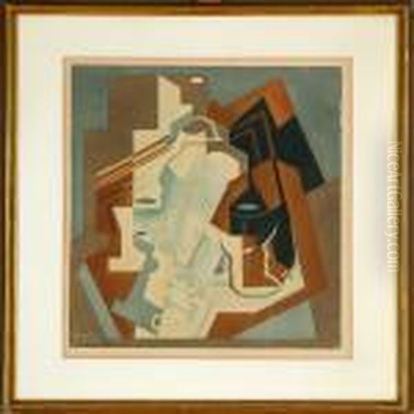 Still Life Oil Painting by Juan Gris