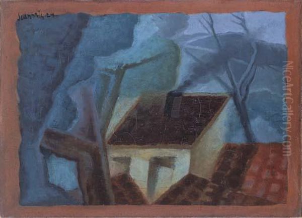 La Maisonnette Oil Painting by Juan Gris