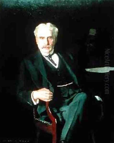 Sir Robert Borden 1854-1937 1918 Oil Painting by Harrington Mann