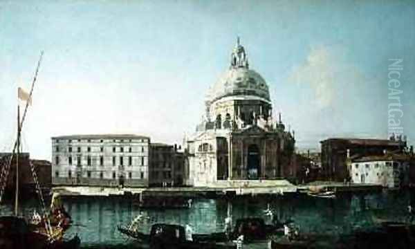 Santa Maria della Salute Venice Oil Painting by Michele Marieschi