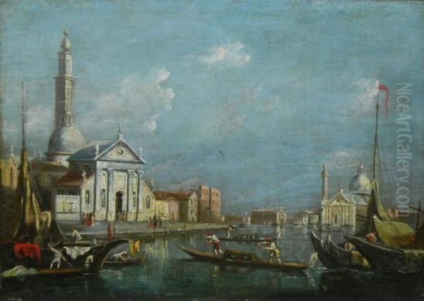 The Grand Canal Oil Painting by Francesco Guardi