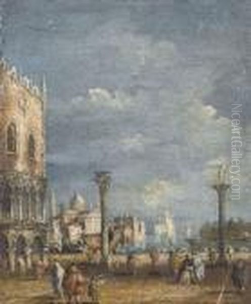 Die Piazzetta San Marco In Venedig Oil Painting by Francesco Guardi