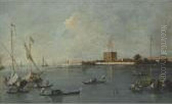 Venice Oil Painting by Francesco Guardi