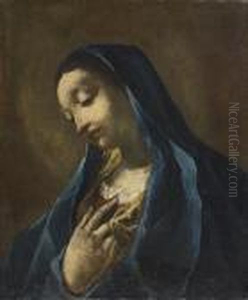 La Vierge De Douleur Oil Painting by Francesco Guardi