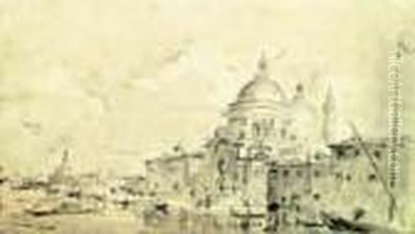 Scorcio Di Venezia Oil Painting by Francesco Guardi