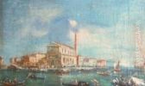 Venetian Capriccios Oil Painting by Francesco Guardi