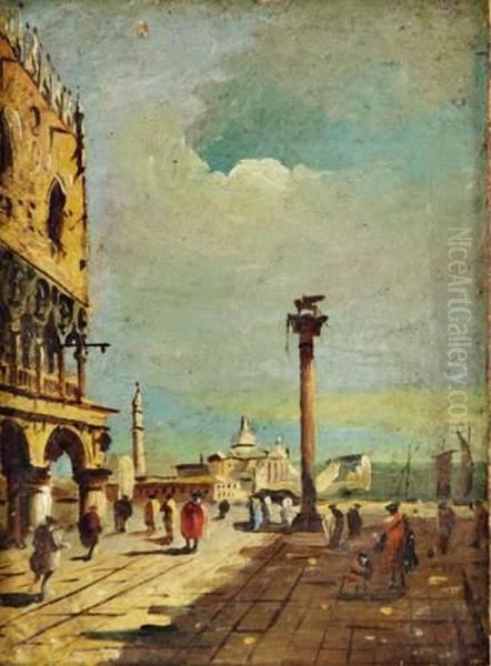 La Place Saint Marc Oil Painting by Francesco Guardi