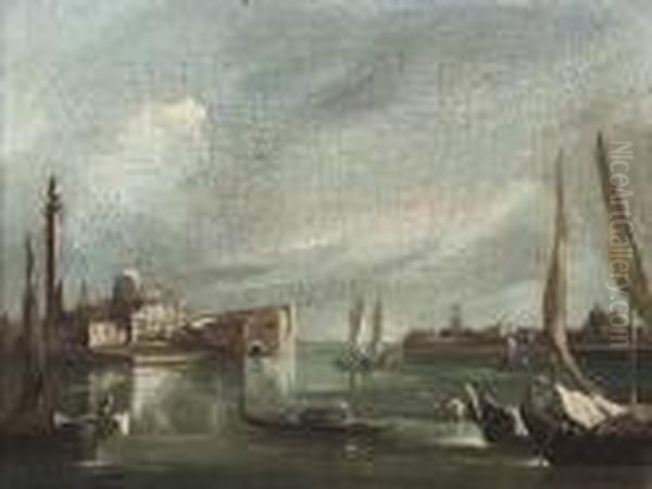 The Isola Di San Giogio Maggiore, Venice Oil Painting by Francesco Guardi