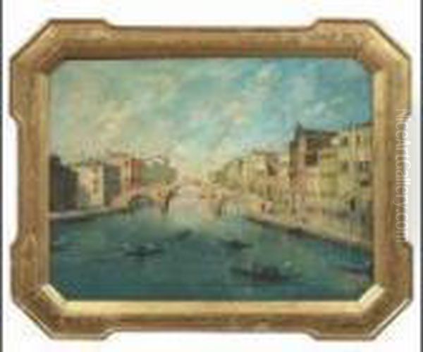 Vedute Di Venezia Oil Painting by Francesco Guardi