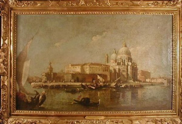 Grand Canal In Venice Oil Painting by Francesco Guardi