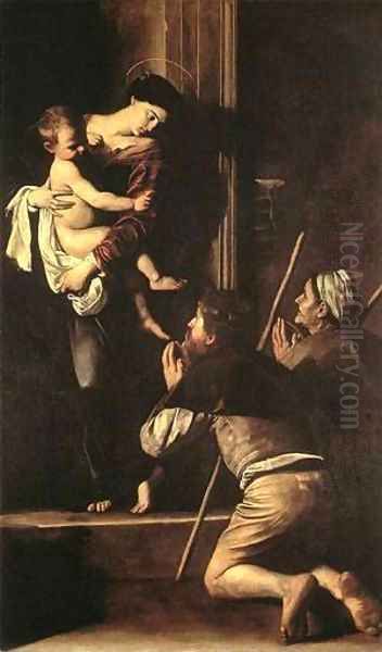 Madonna di Loreto Oil Painting by Michelangelo Merisi Da Caravaggio