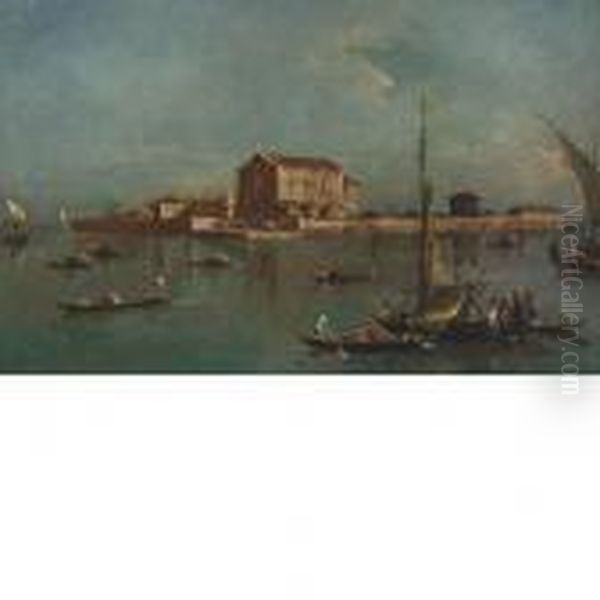 Venezia Oil Painting by Francesco Guardi