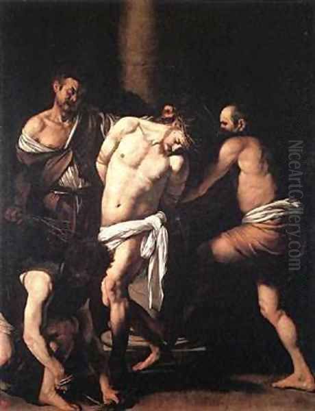 Flagellation Oil Painting by Michelangelo Merisi Da Caravaggio