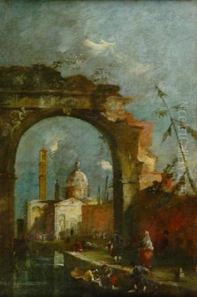 Untitled Oil Painting by Francesco Guardi